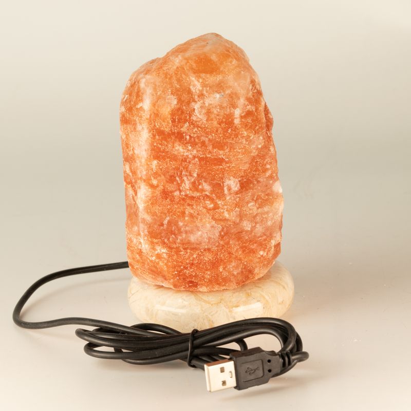 Lámpara de sal USB natural · NŪMEN MIND