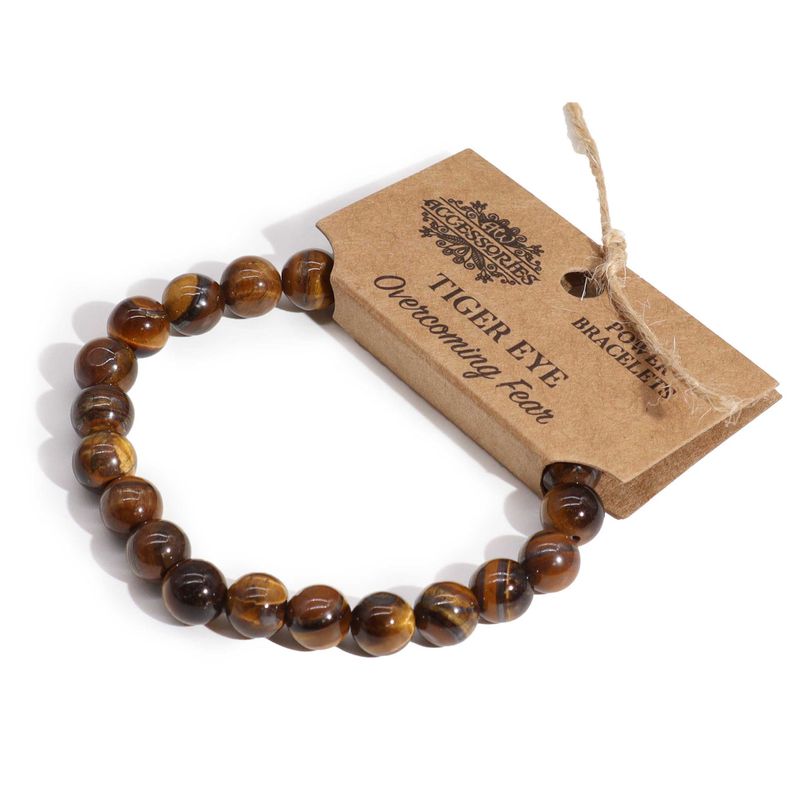 Pulsera de energía de ojo de tigre · NŪMEN MIND