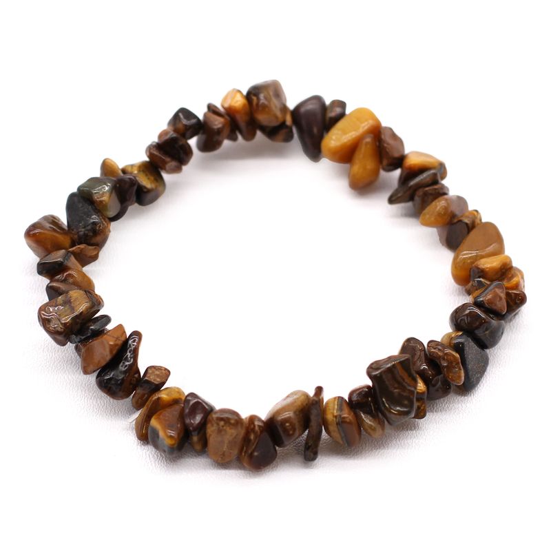 Pulsera de fragmentos de ojo de tigre · NŪMEN MIND