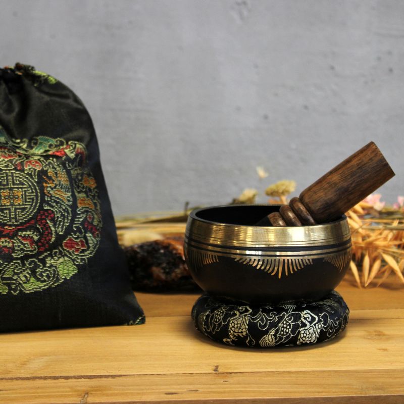Set Cuenco Tibetano Flor de la Vida · NŪMEN MIND