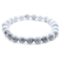 Pulsera de energía de jaspe blanco · NŪMEN MIND