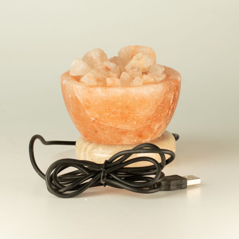 Lámpara de sal USB cuenco de fuego · NŪMEN MIND