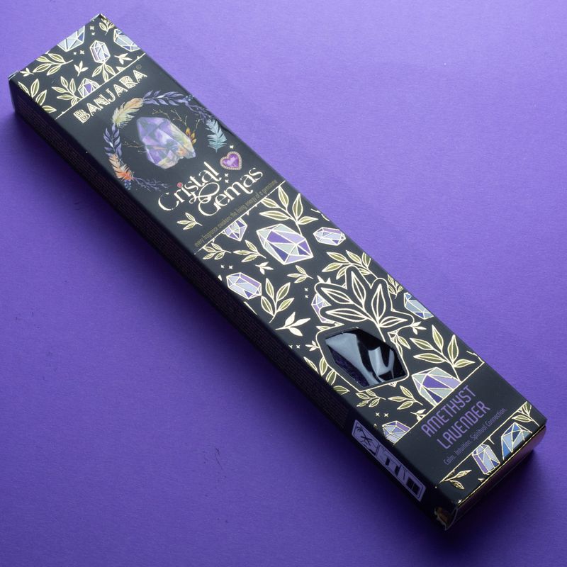 Incienso Banjara Lavanda con Amatista – NŪMEN MIND