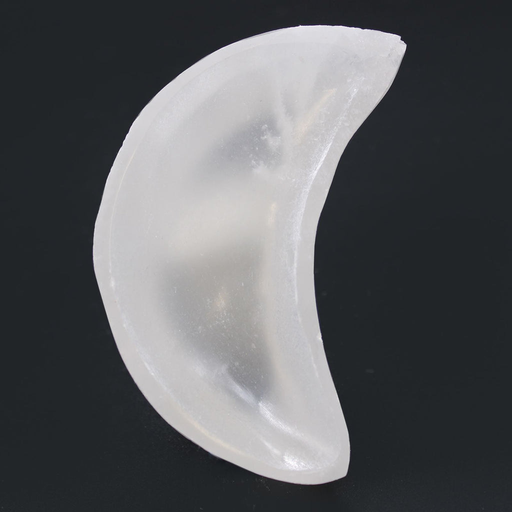 Cuenco de Selenita Luna 10 cm – NŪMEN MIND