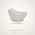 Cuenco de Selenita Luna 10 cm – NŪMEN MIND