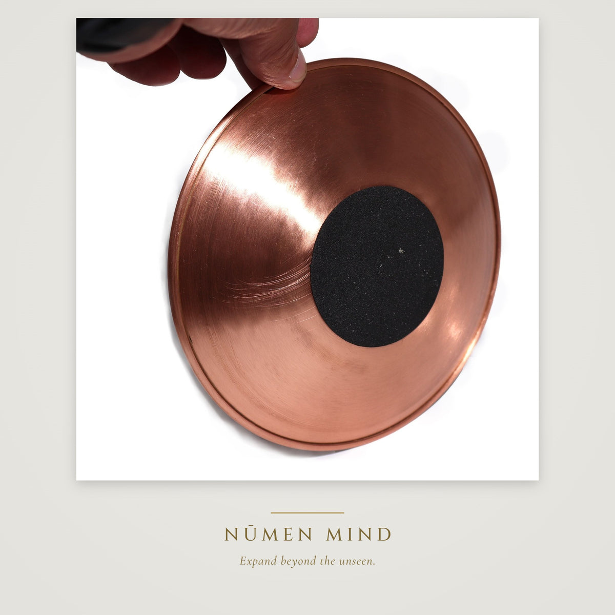 Plato de cobre Flor de la Vida · NŪMEN MIND