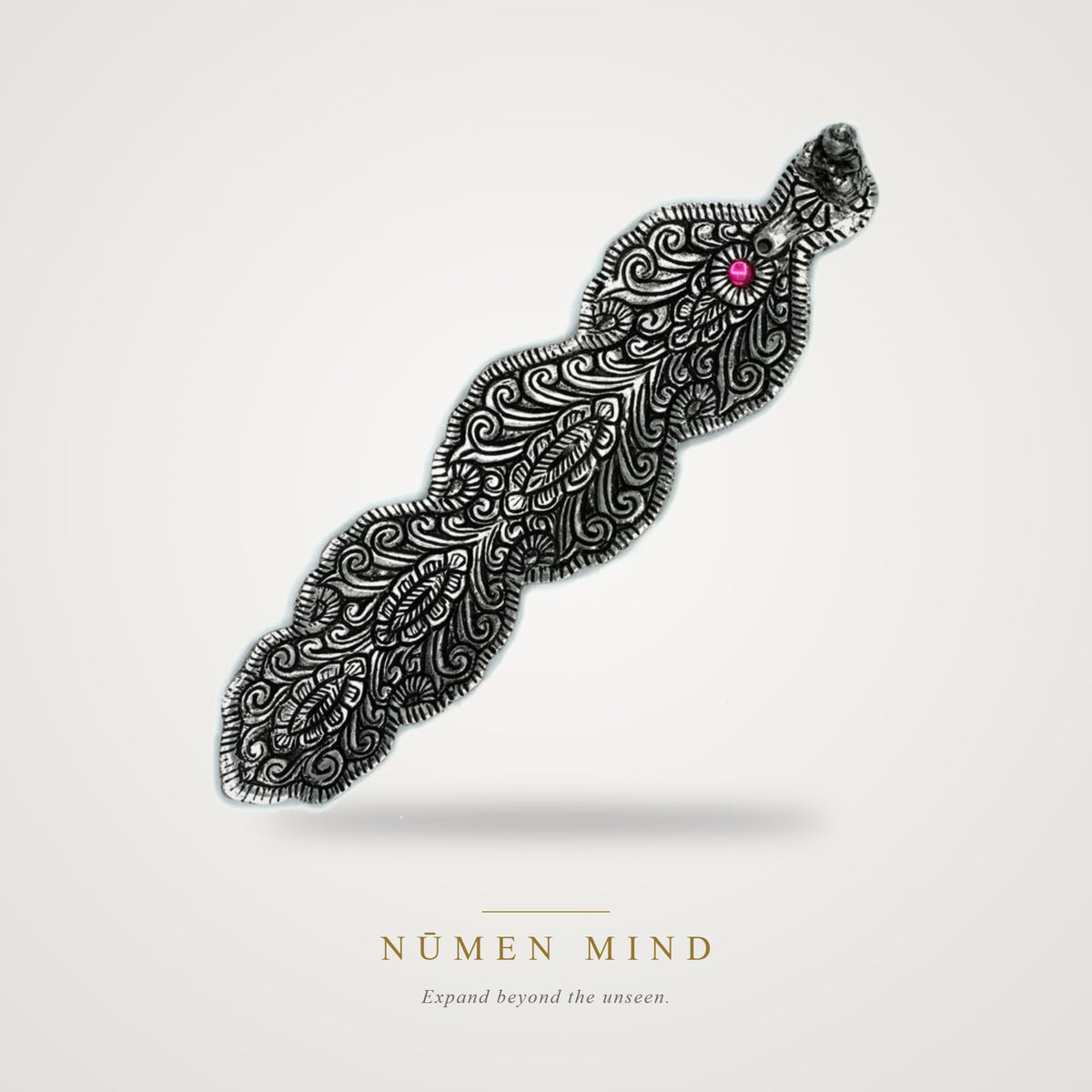 Porta Incienso Buda · Aluminio 20 cm – NŪMEN MIND