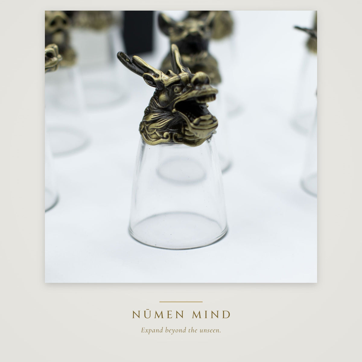 Vasos de chupito con los animales del zodiaco chino · NŪMEN MIND