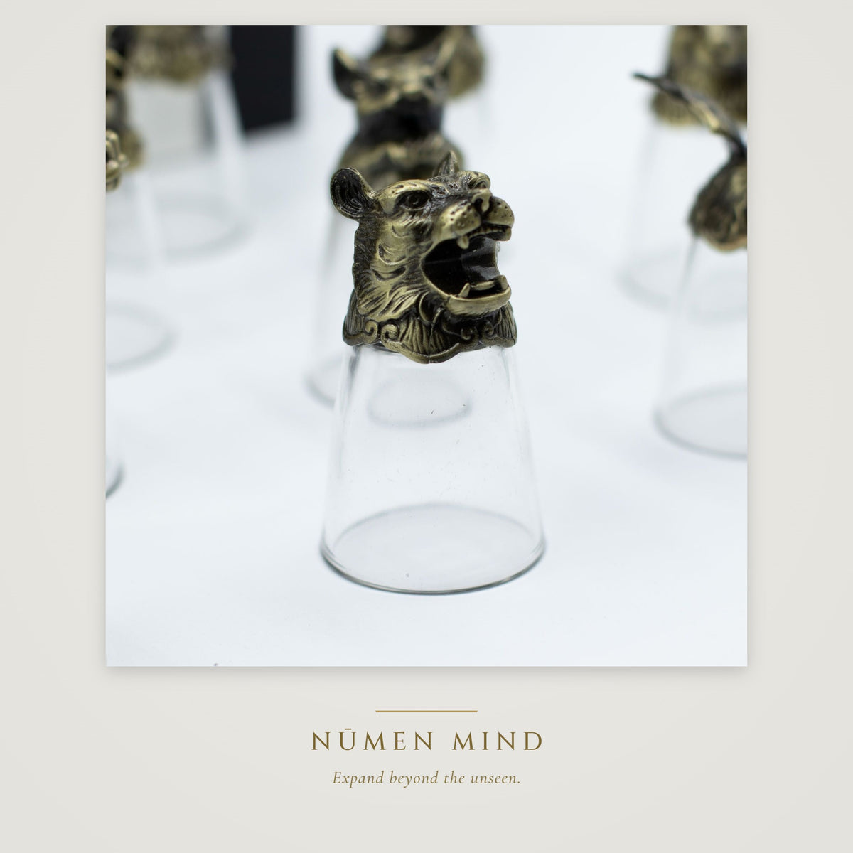 Vasos de chupito con los animales del zodiaco chino · NŪMEN MIND