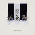 Copas con animales míticos en bronce · NŪMEN MIND