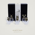 Copas con criaturas del bosque en bronce · NŪMEN MIND