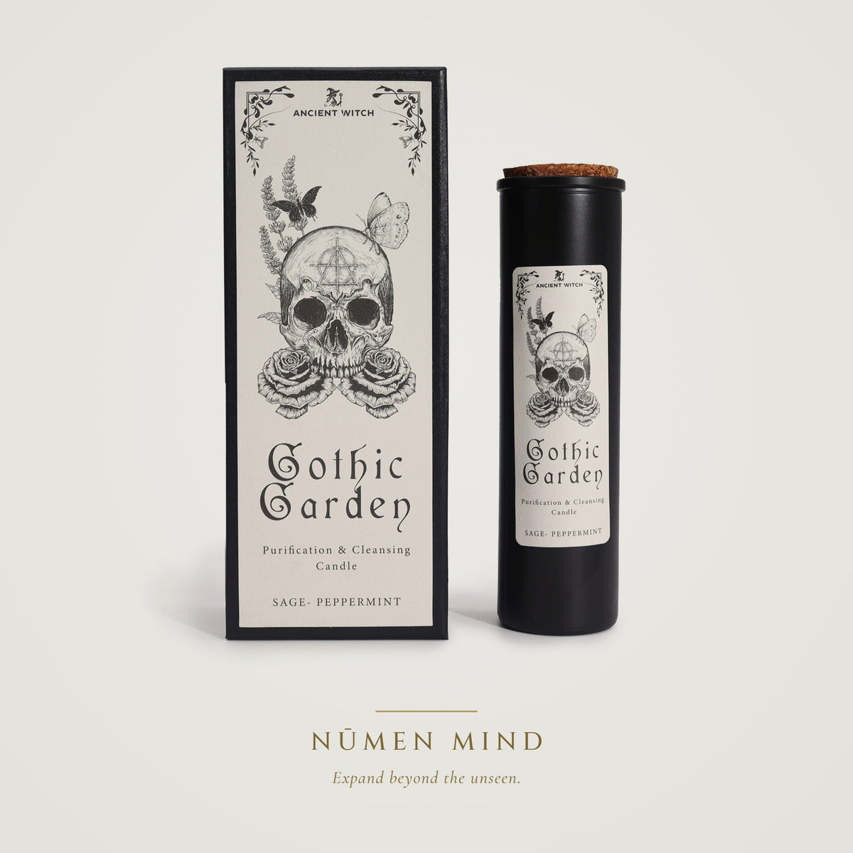 Vela purificadora Jardín Gótico · NŪMEN MIND