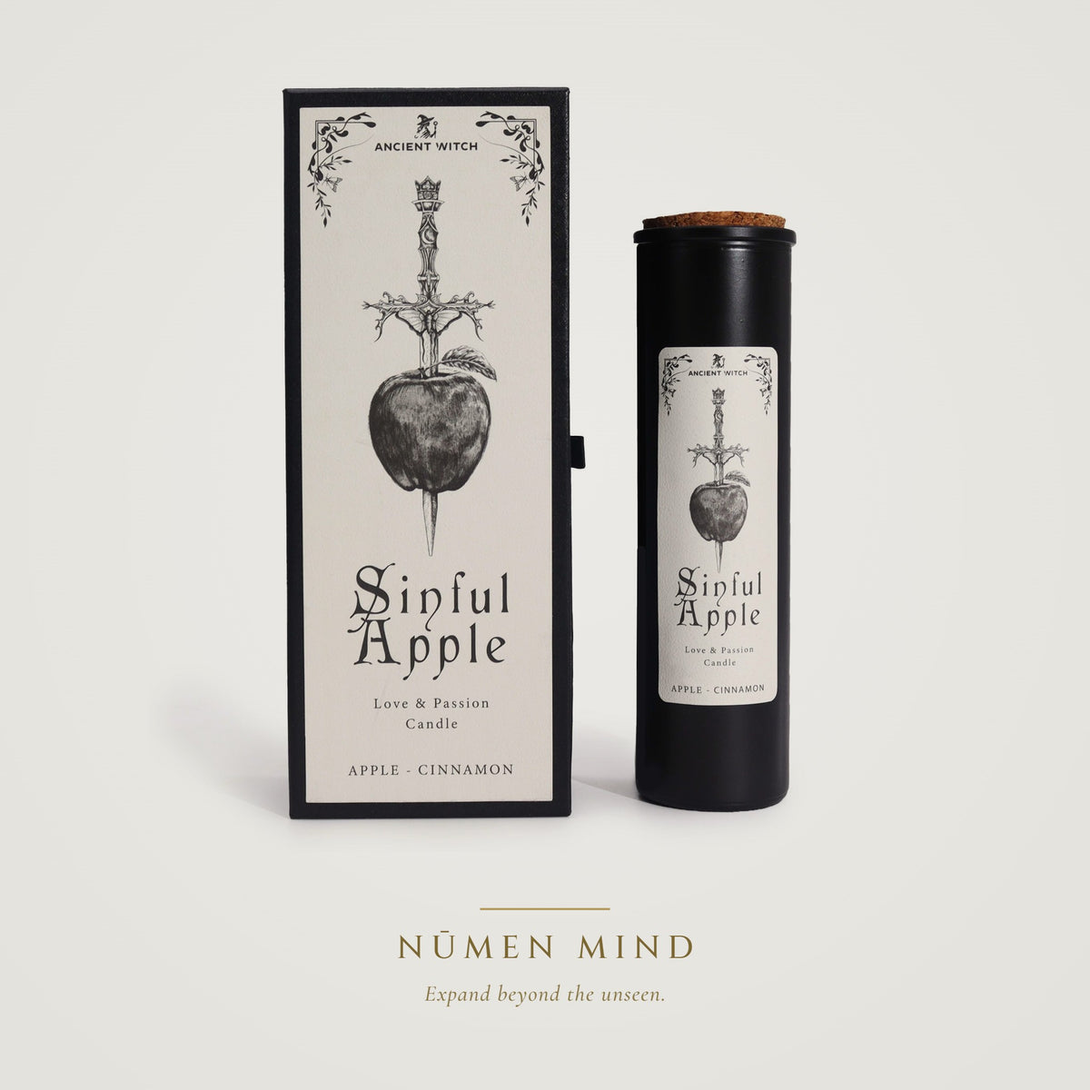 Vela purificadora Manzana Pecaminosa · NŪMEN MIND